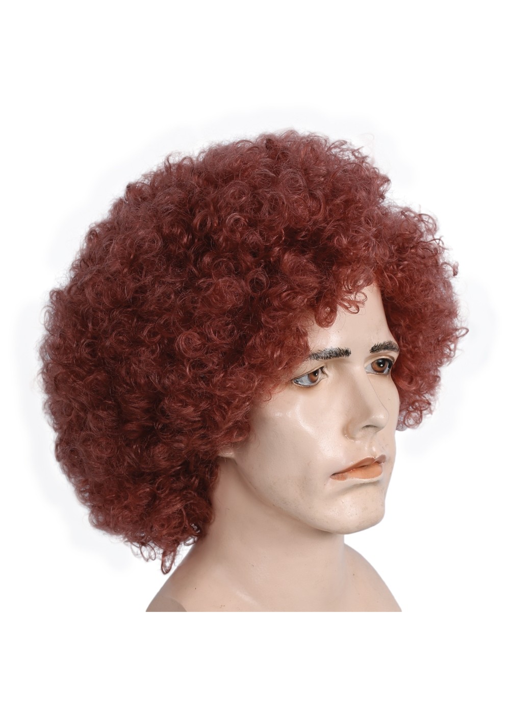 Party Rock Brown Wig - Wigs