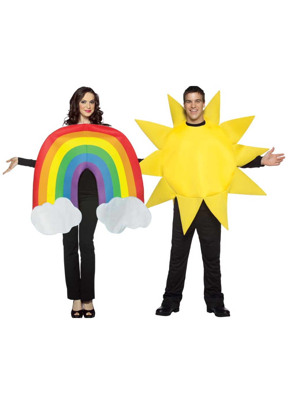 Rainbow Couples Costumes