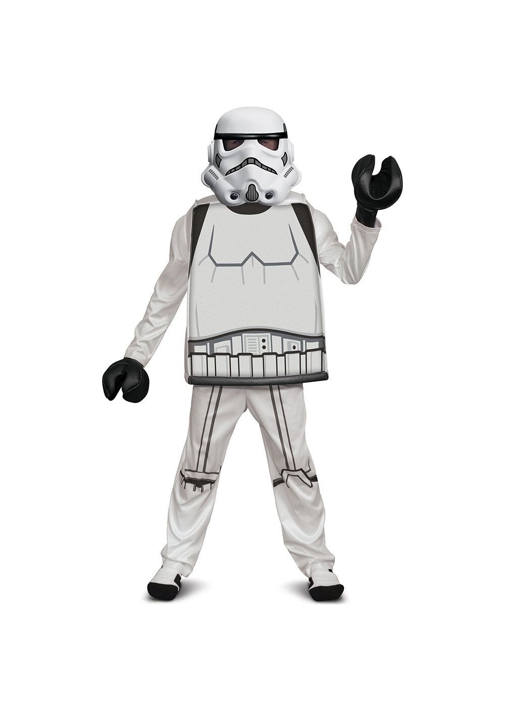 Boys Stormtrooper Deluxe Costume Lego Star Wars