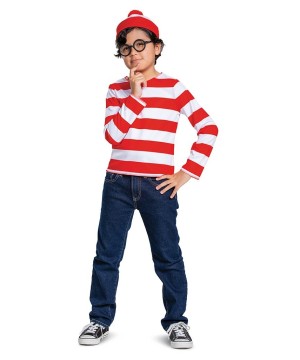 Waldo Boys Costume