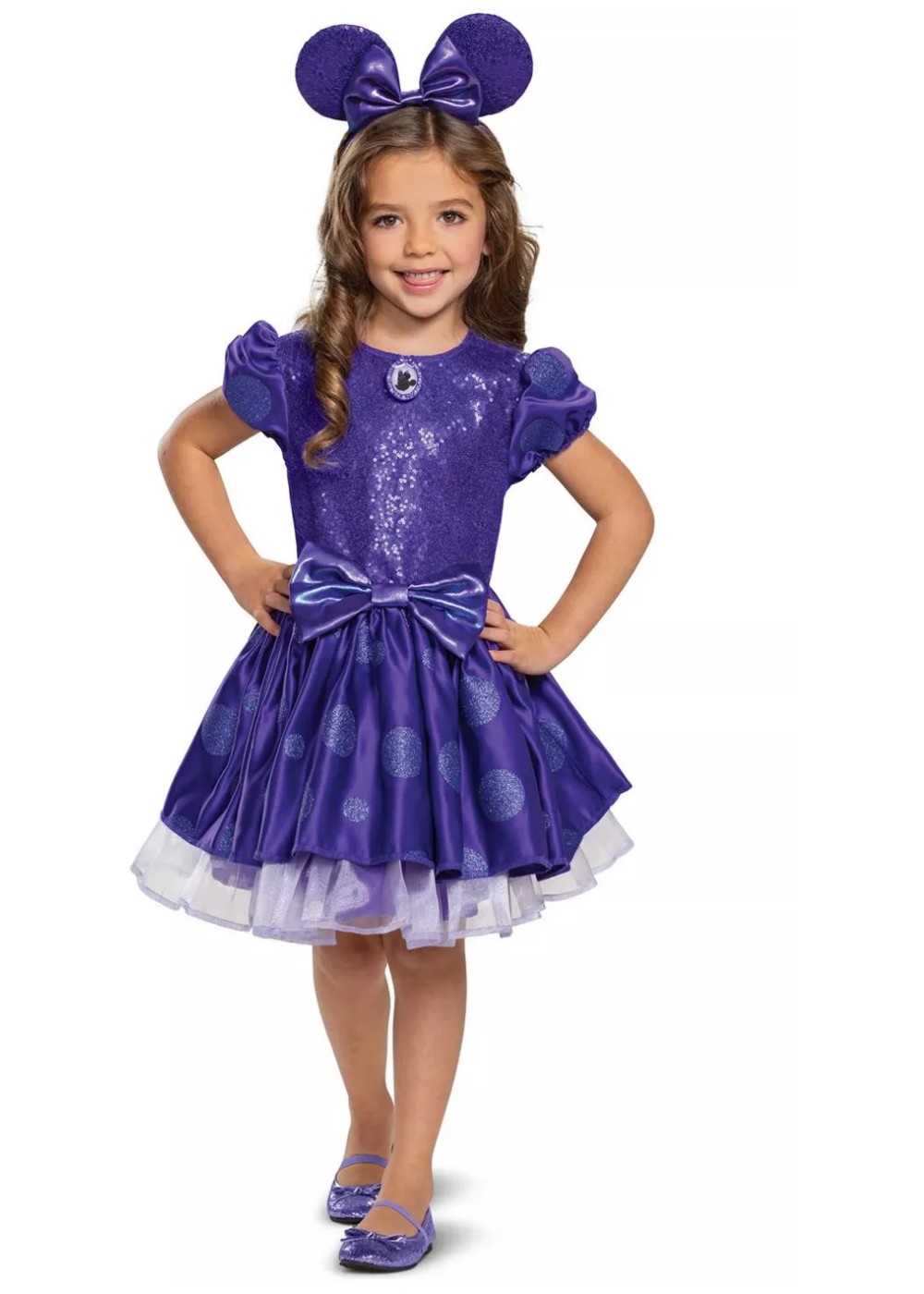 Kids Minnie Potion Purple Costume Deluxe