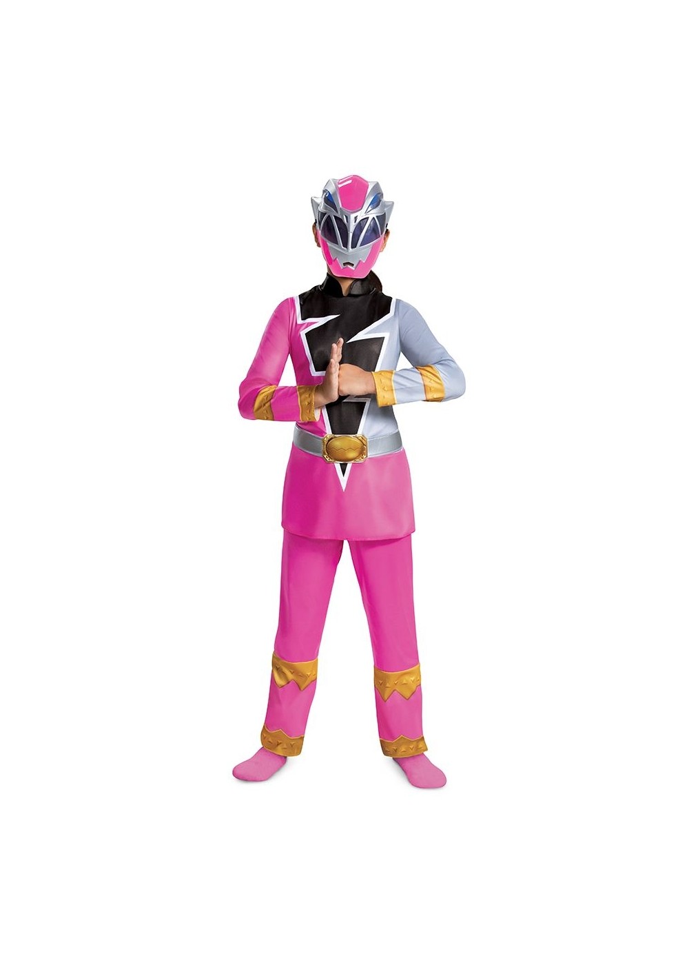 Kids Pink Ranger Dino Fury Child Costume Deluxe