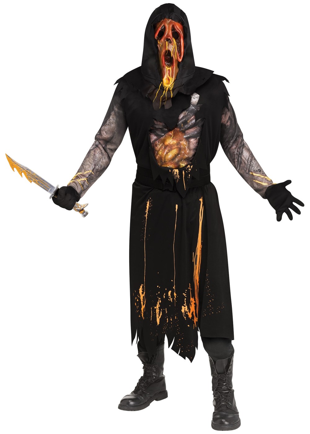  Scorched Ghost Face Costume Dead Daylight