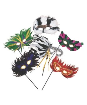 Butterfly Feather Masquerade Adult Mask
