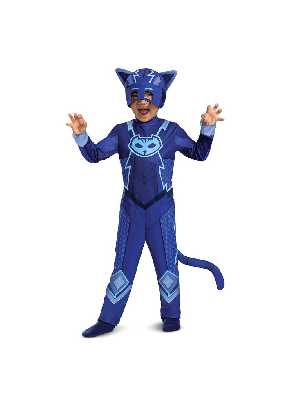 thumbnail image 2 of PJ Masks Catboy Costume For Kids - Official Adaptive Jumpsuit With Mask 2 of 9