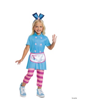 Toddler Alice's Wonderland Bakery Costume