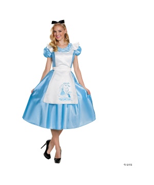 Womens Alice Wonderland Costume