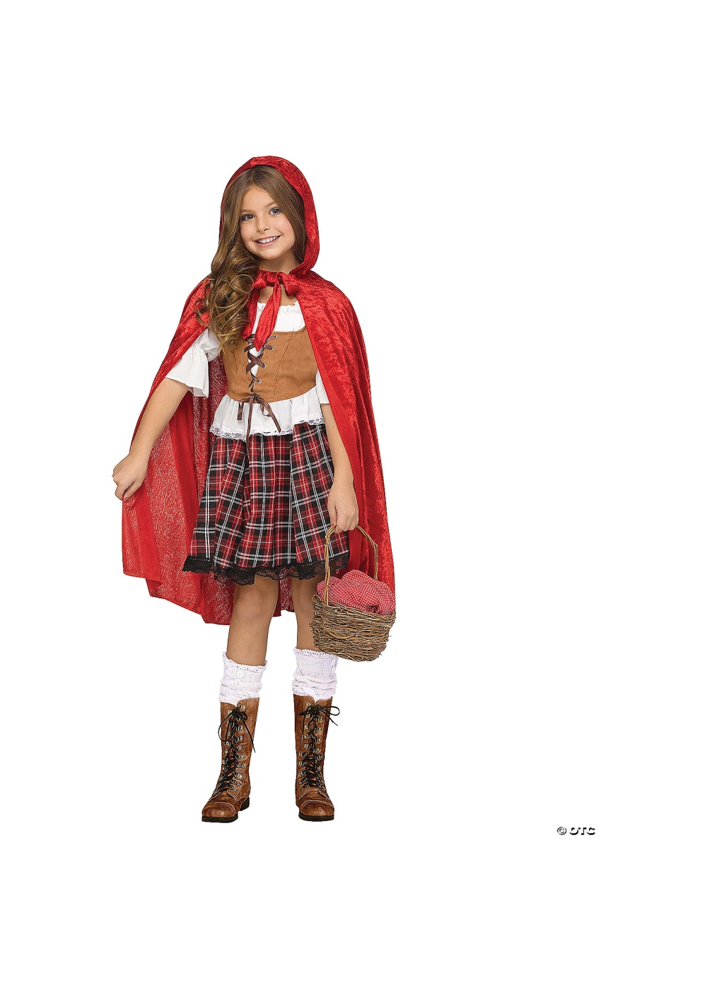 Kids Riding Hood Costume