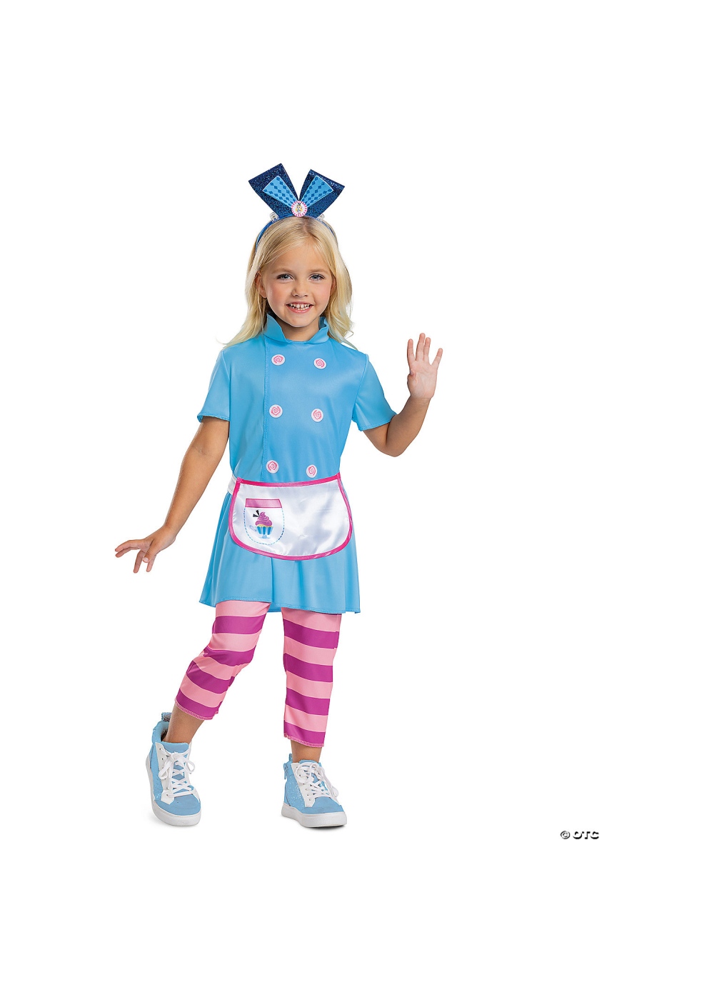 Toddler Alice's Wonderland Bakery Costume